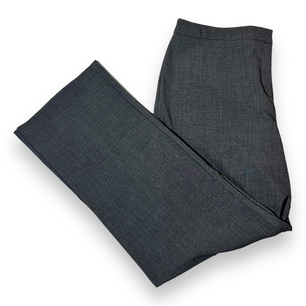 212 Collection Women’s Classic Fit Straight-Leg Pants Ebony Heather Size 18
